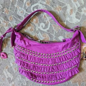 Betsey Johnson Small Frill Me Up Hobo bag